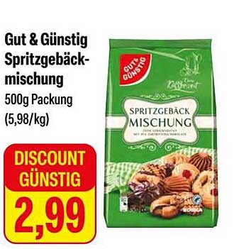 Gut & Günstig Spritzgebäckmischung