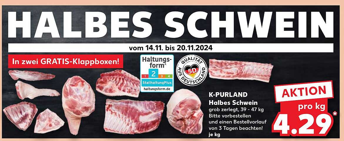 HALBES SCHWEIN