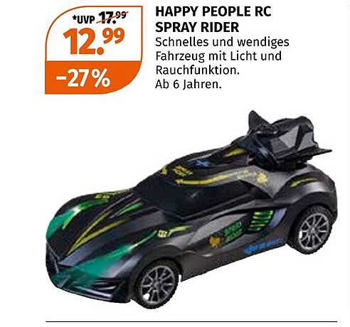 HAPPY PEOPLE RC SPRAY RIDER