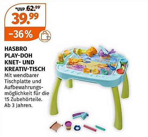 HASBRO PLAY-DOH KNET- UND KREATIV-TISCH