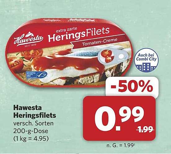 Hawesta Heringsfilets