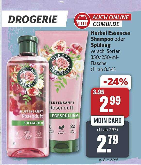 Herbal Essences Shampoo oder Spülung