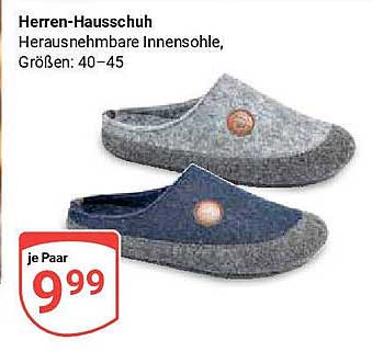 Herren-Hausschuh