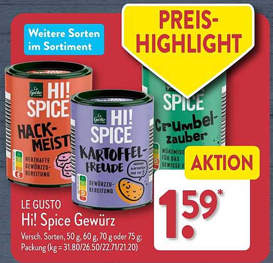 Hi! Spice Gewürz