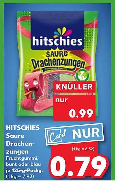 HITSCHIES Saure Drachenzungen