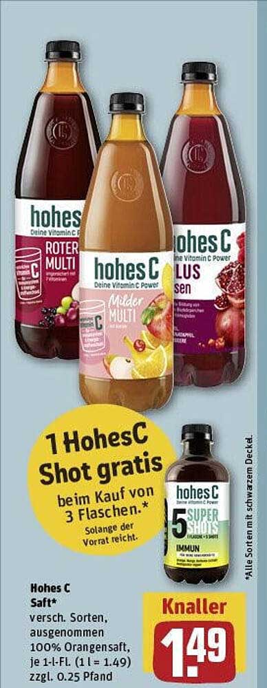 Hohes C Saft*