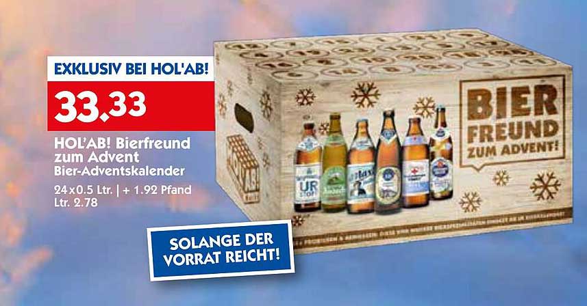 HOL!AB! Bierfreund zum Advent Bier-Adventskalender