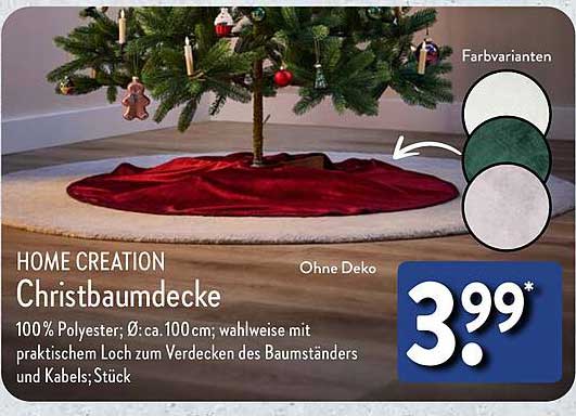 HOME CREATION Christbaumdecke