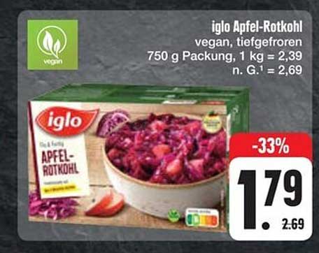 iglo Apfel-Rotkohl