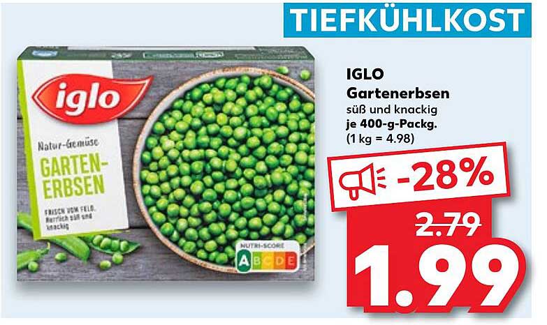 IGLO Garten-Erbsen