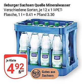 Ileburger Sachsen Quelle Mineralwasser