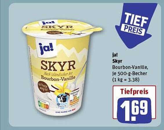 ja! SKYR Bourbon-Vanille