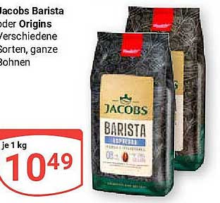 Jacobs Barista oder Origins