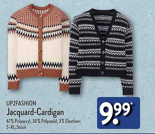 Jacquard-Cardigan