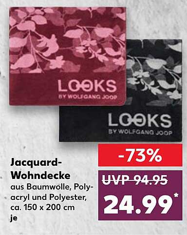 Jacquard-Wohndecke