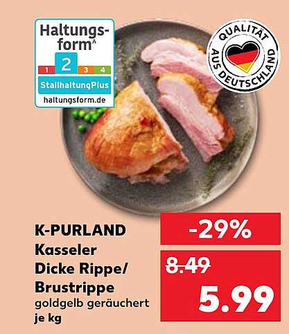 K-PURLAND Kasseler Dicke Rippe/Brustrippe