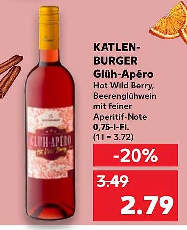 KATLEN-BURGER Glüh-Apéro