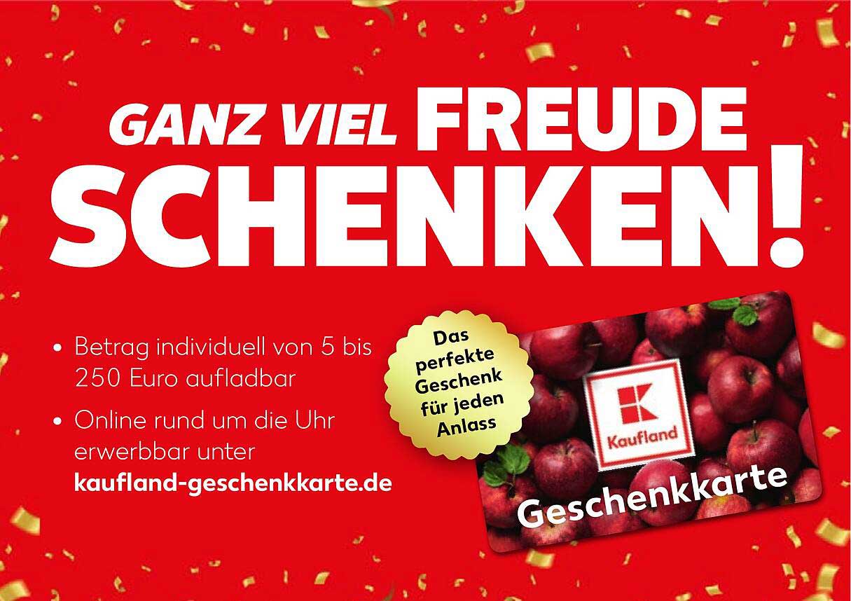 Kaufland Geschenkkarte