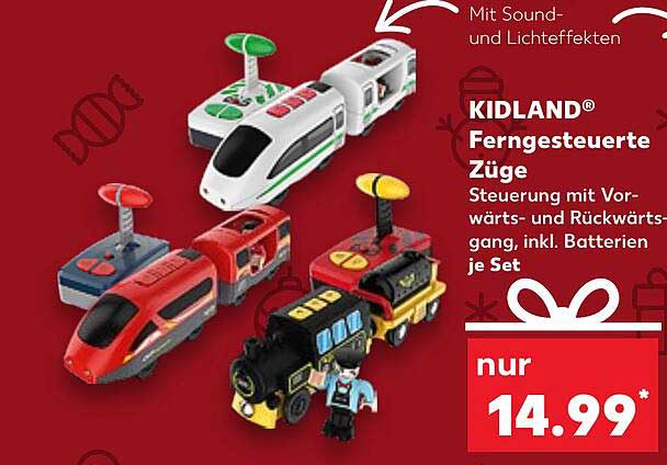 KIDLAND® Ferngesteuerte Züge