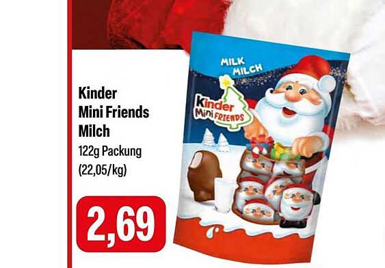 Kinder Mini Friends Milch