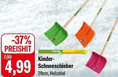 Kinder-Schneeschieber