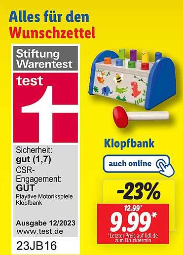 Klopfbank