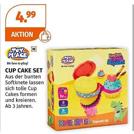 KNETSPIEL Cup Cake Set