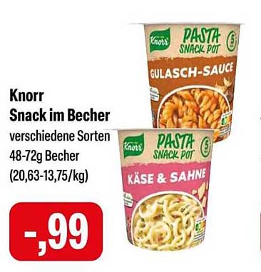 Knorr Snack im Becher