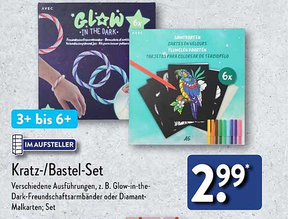 Kratz-/Bastel-Set