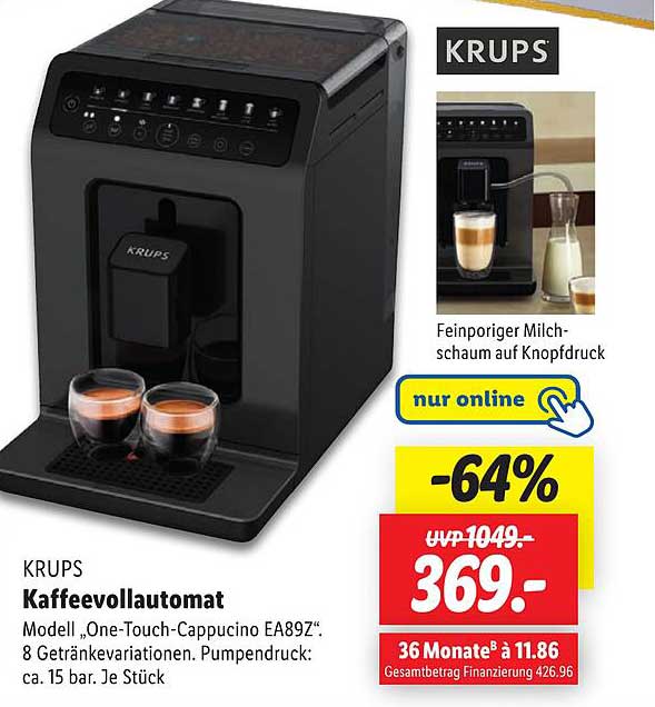 KRUPS Kaffeevollautomat