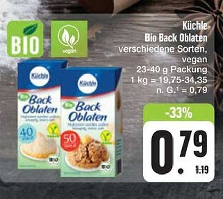 Küchle Bio Back Oblaten