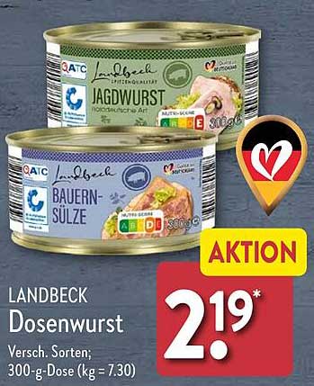 LANDBECK Dosenwurst