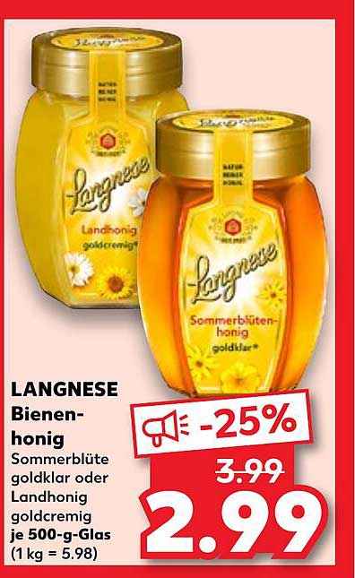 LANGNESE Bienen-honig