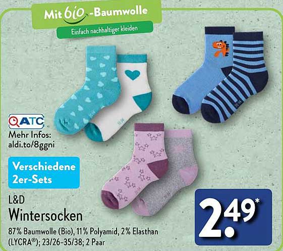 L&D Wintersocken