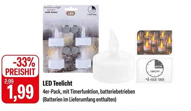 LED Teelicht