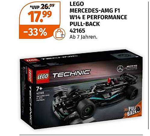 LEGO MERCEDES-AMG F1 W14 E PERFORMANCE PULL-BACK 42165