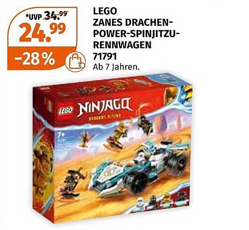 LEGO ZANES DRACHEN-POWER-SPINJITZU-RENNWAGEN 71791