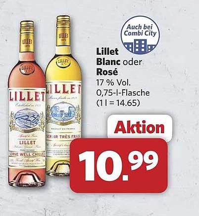 Lillet Blanc oder Rosé