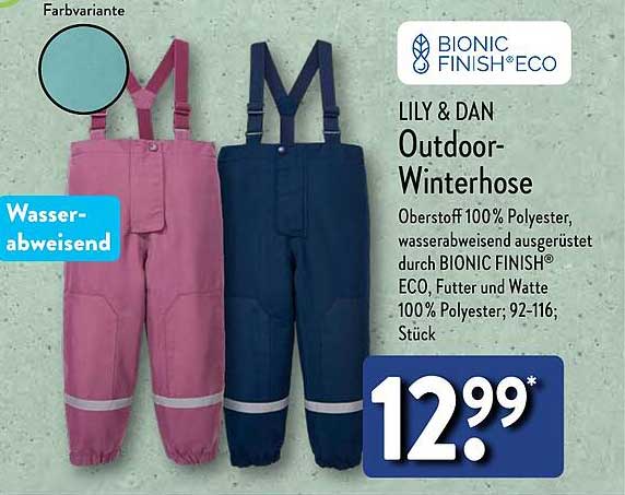 LILY & DAN Outdoor-Winterhose