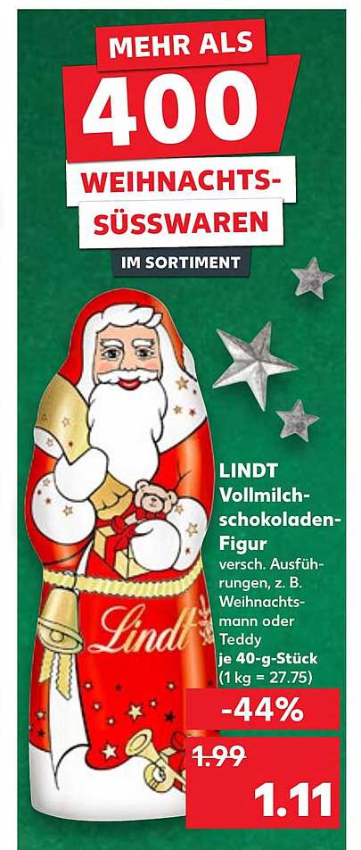 LINDT Vollmilchschokoladen-Figur