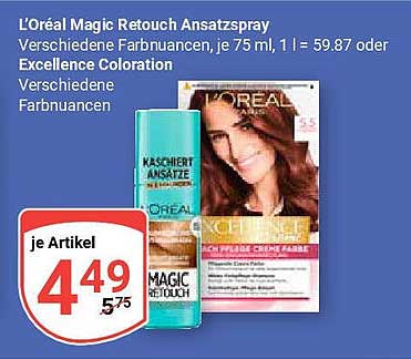 L’Oréal Magic Retouch Ans sprays