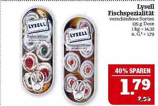 Lysell Fischspezialität