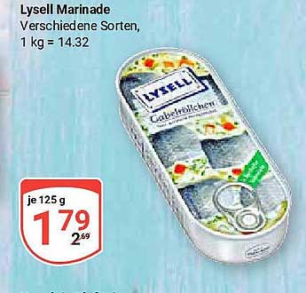 Lysell Marinade