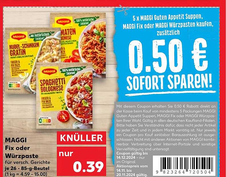 MAGGI Fix oder Würzpaste