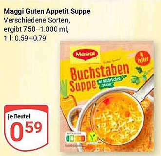 Maggi Guten Appetit Suppe