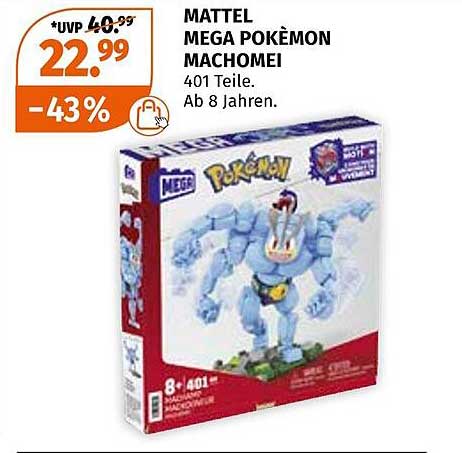 MATTEL MEGA POKÉMON MACHOMEI