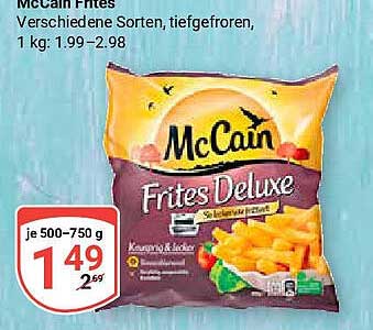 McCain Frites Deluxe