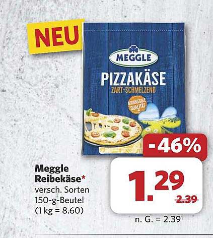 Meggle Pizzakäse