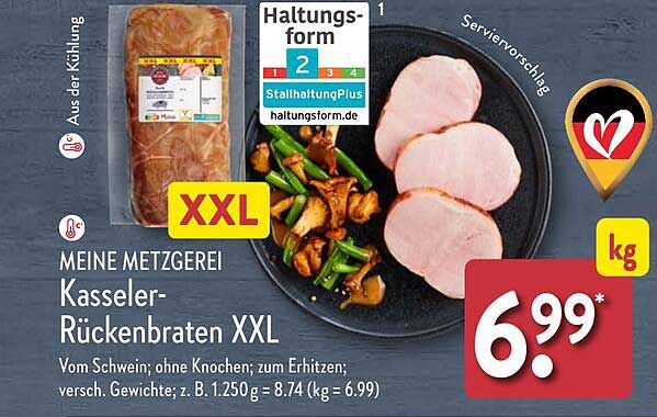 MEINE METZGEREI Kasseler-Rückenbraten XXL