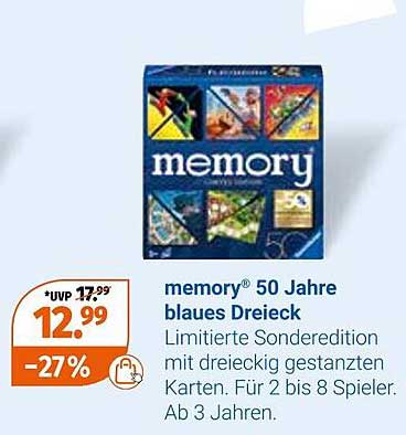 memory® 50 Jahre blaues Dreieck